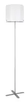 RABALUX Izander, podna lampa, srebrna E27 1x40W IP20