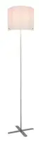 RABALUX Izander, podna lampa, srebrna E27 1x40W IP20