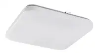 RABALUX Vendel, LED plafonjera cetvrtasta 18W, 1350lm-1800lm, 3000K, D32cm IP20 bela