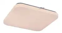 RABALUX Vendel, LED plafonjera cetvrtasta 18W, 1350lm-1800lm, 3000K, D32cm IP20 bela