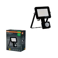 OSRAM FL reflektor LUX senzor 10W 3000K IP65 crni
