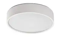 RABALUX Larcia, bela plasticna LED plafonjera , 19W 1000lm-1900lm, 4000K, IP45