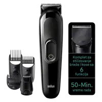 BRAUN MGK3410 BLK/BLK