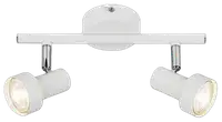 RABALUX Konrad,spot, GU10 2x50W,belo