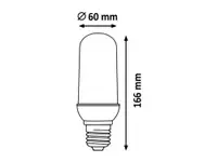 RABALUX Sijalica LED E27 3W efekat plamena