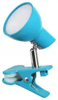 RABALUX Noah, clip lamp, blue, LED 5W