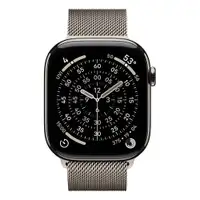 APPLE Watch S11 Cellular 46mm Natural Titanium Case with Natural Milanese Loop - S/M mfcy4rk/a
