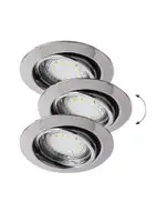 RABALUX Lite LED ugradni spot GU10 3x3W hrom