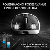 LOGITECH G PRO X2 SUPERSTRIKE, Lightspeed bežicni gejmerski miš 910-007776 