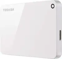 TOSHIBA HDTC910EW3AA HDD 1TB 2.5 USB 3.0 White