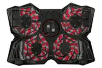 TRUST GXT278 YOZU 17,3" Laptop postolje za hladjenje Black