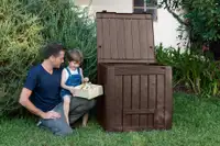 KETER Komposter Deco 340L sa bazom braon
