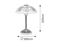 RABALUX Annabella stona lampa E14 40W bronza