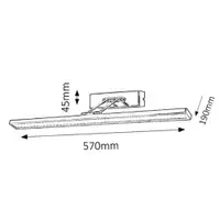 RABALUX Picture slim 60 LED 12W