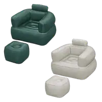 BESTWAY Comfi Cube fotelja na naduvavanje sa tabureom 107×99×80