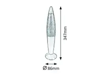 RABALUX Glitter Rainbow lava lampa