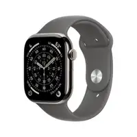 APPLE Watch S11 Cellular 42mm Natural Titanium Case with Stone Grey Sport Band - M/L mf8n4rk/a