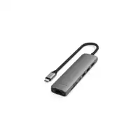 SATECHI 7-in-1 USB-C Slim Multiport Adapter with Ethernet Silver ST-P7SS HUB