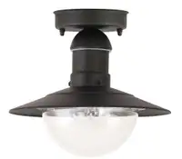 RABALUX Oslo spoljna plafonjera E27 60W crno IP44