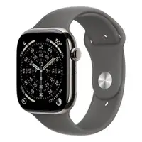 APPLE Watch S11 Cellular 46mm Natural Titanium Case with Stone Grey Sport Band - M/L mfcx4rk/a