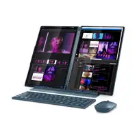 LENOVO Yoga Book 9 14IAH10, 14" OLED, Intel Core Ultra 7 255H, 32GB, 1TB, W11P+BT/M+Folio Stand, Tidal Teal, Magnesium (83KJ000RRM)