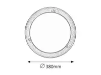 RABALUX Ufo plafonjera D38 E27 2x60W bronza