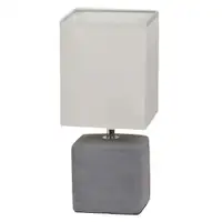 RABALUX Orlando stona lampa E14 max40W sivo