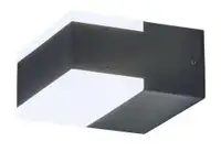 RABALUX Bona zidna lampa LED 2x4,5W IP54,sivo