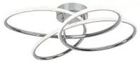 RABALUX Piero, LED plafonjera, 30W, 4000K, metal hrom