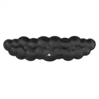 WHITE SHARK KP 011 CUMULUS Black, Keyboard Wrist Rest