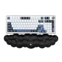 WHITE SHARK KP 011 CUMULUS Black, Keyboard Wrist Rest