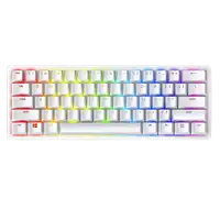 RAZER Huntsman Mini Mercury Edition 60% Opto-Gaming Keyboard Clicky Purple Switch