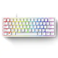 RAZER Huntsman Mini Mercury Edition 60% Opto-Gaming Keyboard Clicky Purple Switch