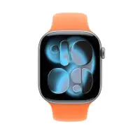 APPLE Watch 46mm Sport Band: Clementine Sport Band - S/M (SEASONAL) mhyk4zm/a