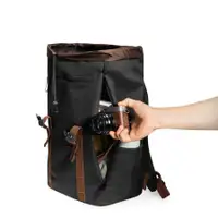 TOMTOC VINTPACK TA1 LAPTOP BACKPACK BLACK 15.6" 22L TA1M1D1