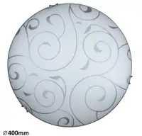 RABALUX Harmony lux plafonjeraD40E27 2x60Whrom/belo