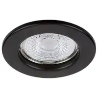 RABALUX Spot Relight, ugradna crna rozetna metal okrugla