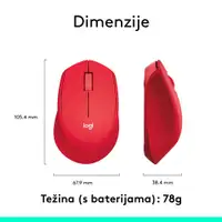 LOGITECH M330 Red 910-004911