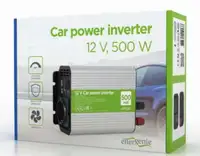 GEMBIRD EG-PWC500-01 12V Auto inverter DC/AC 500W+USB port