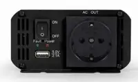 GEMBIRD EG-PWC500-01 12V Auto inverter DC/AC 500W+USB port