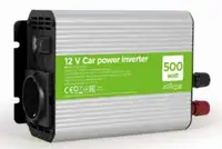 GEMBIRD EG-PWC500-01 12V Auto inverter DC/AC 500W+USB port