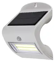 RABALUX Opava,outdoor solar,LED 2W,bela,sa senzorom