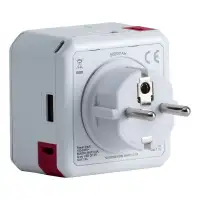 ALLOCACOC Power bank 5000mAh White 9402/EUBANK