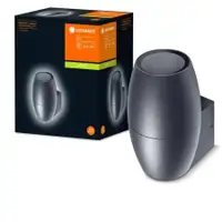 LEDVANCE OUTDOOR top na gore grlo GU10 tamno sivi