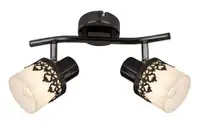 RABALUX Lacey spot E14 2X MAX 40W bla/bela/hrom