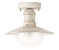 RABALUX Oslo spoljna plafonjera E27 60W belo/zlato IP44