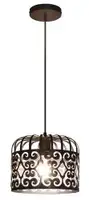 RABALUX Alessandra Visilica E27 1x60W,mat crno