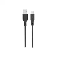 Dviced Cable USB-A to USB-C silicone 1,25m - Black DV110005