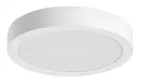 RABALUX Shaun2 plafonjera 24W 3000K bela okrugla