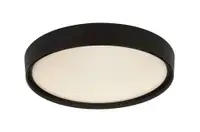 RABALUX Achilles, unutrašnja LED smart plafonjera, crna, metal
